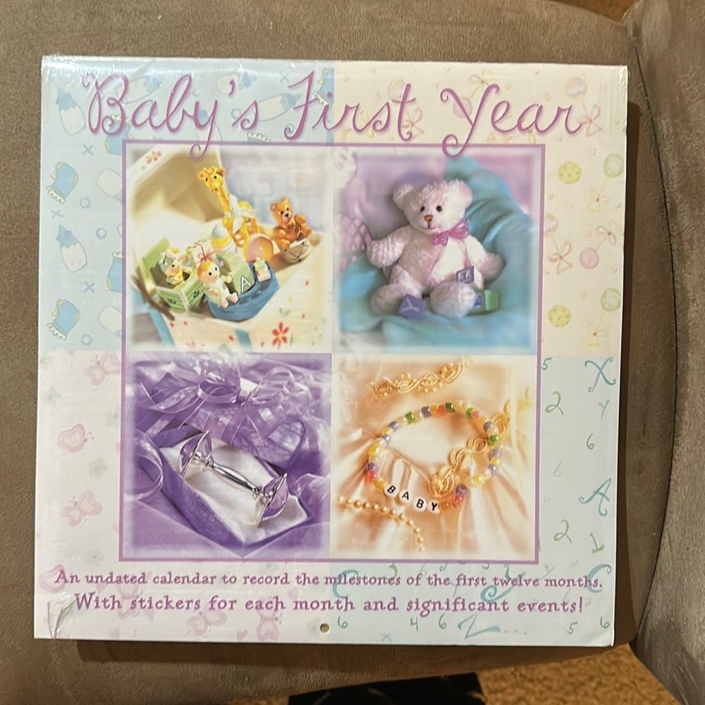 Baby’s First Year Calendar